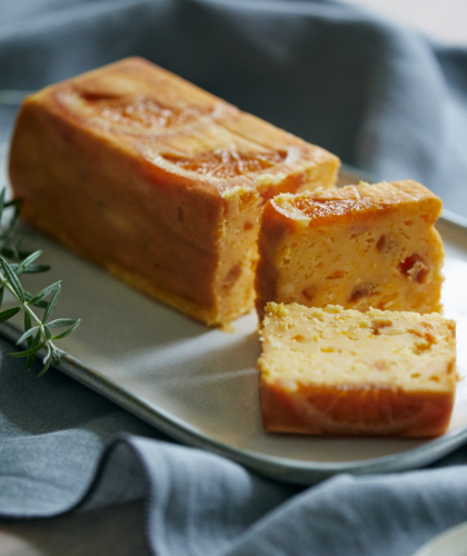 オレンジマンゴーチーズケーキ