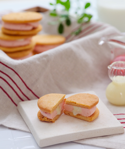 苺ミルクバターサンド